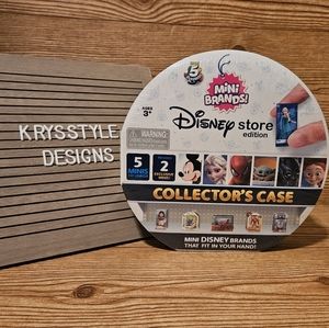 Zuru 5 Surprise Disney Store Edition Mini Brands COLLECTORS CASE Exclusive Toys